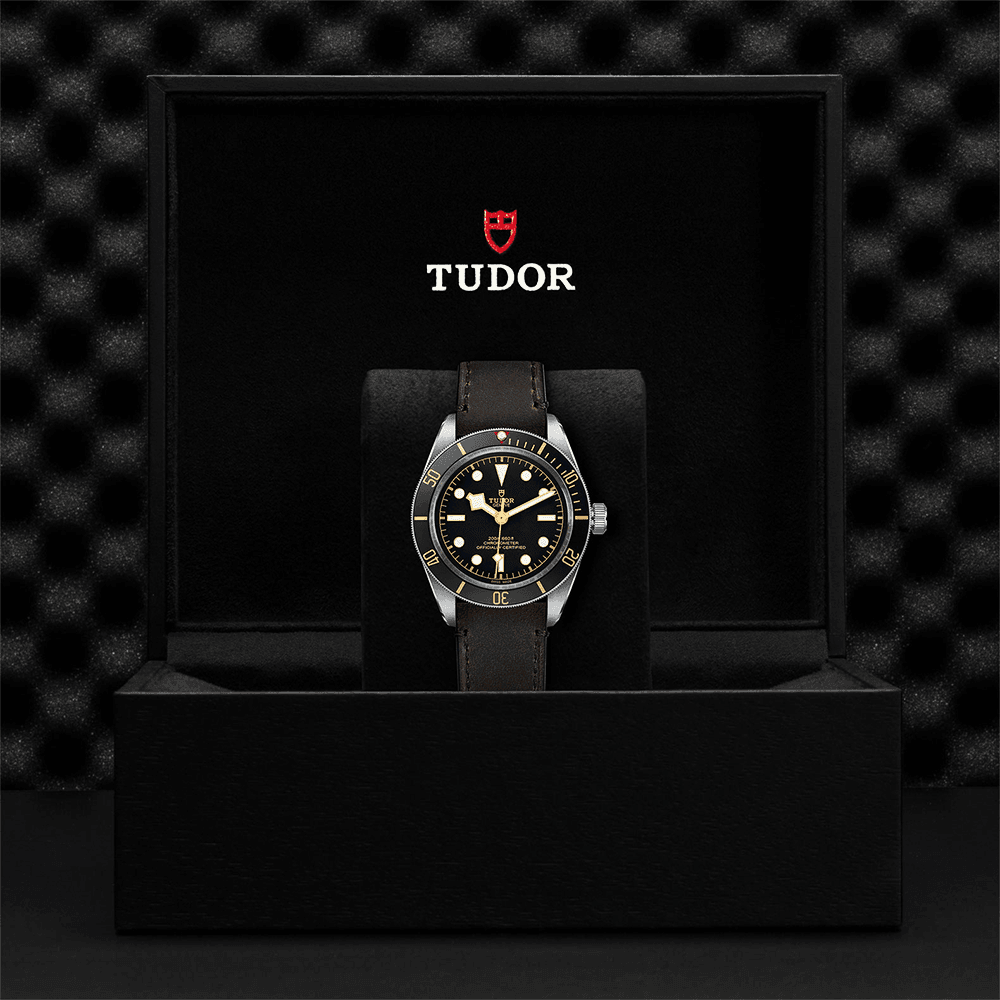 TUDOR Black Bay 58 39mm Black Dial & Bezel Automatic Strap Watch - Berry's Jewellers