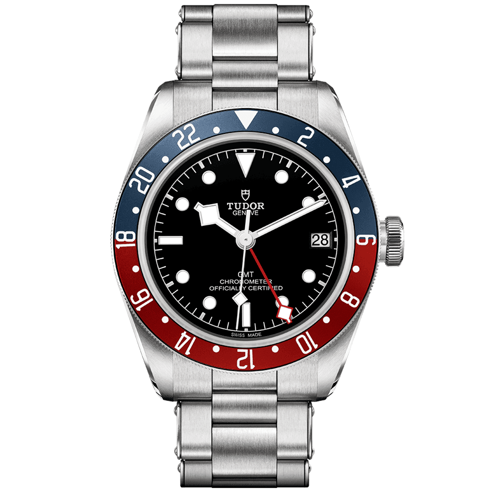 TUDOR Black Bay GMT 41mm Black Dial Automatic Men's Bracelet Watch - Berry's Jewellers