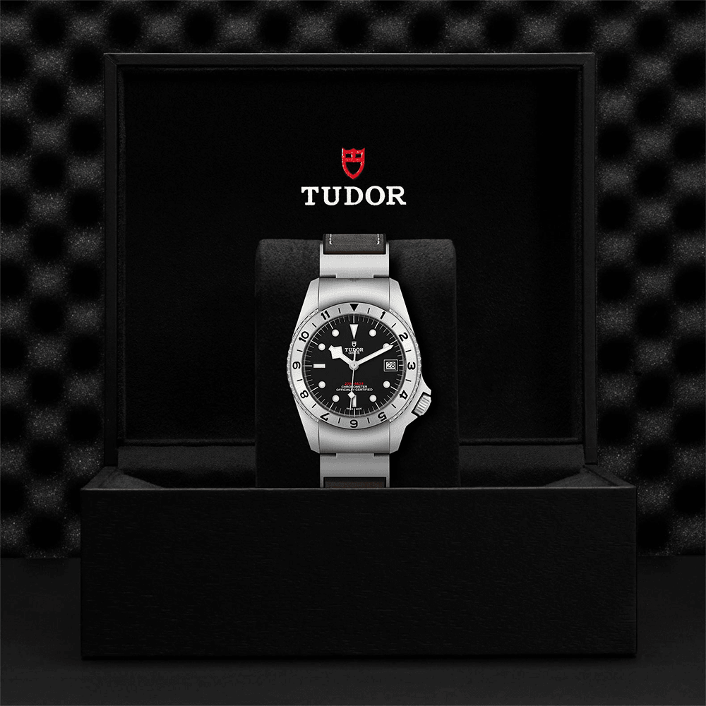 TUDOR Black Bay P01 42mm Black Dial Men's Automatic Strap Watch - Berry's Jewellers