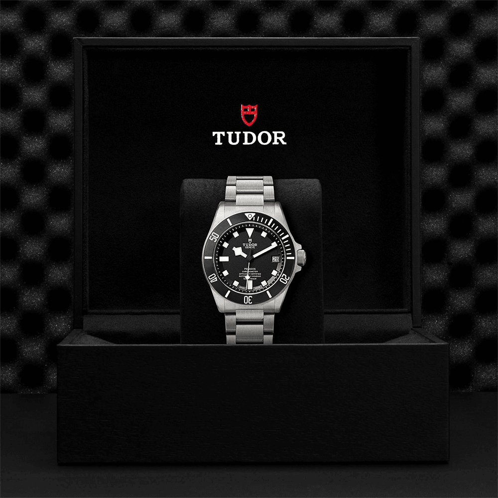 TUDOR Pelagos 42mm Black Dial & Ceramic Bezel Men's Titanium Automatic Watch - Berry's Jewellers