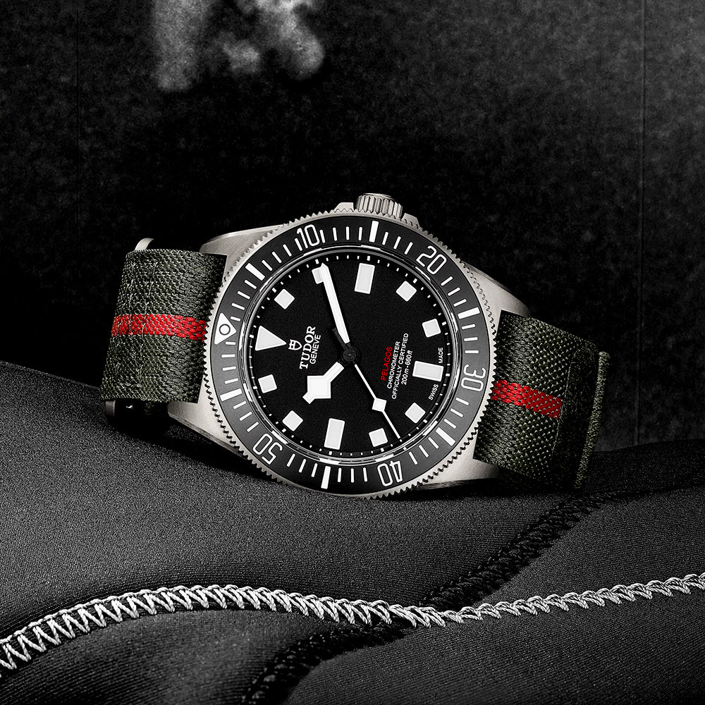 TUDOR Pelagos FXD 42mm Black Dial Titanium Men's Automatic Watch - Berry's Jewellers