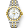 TUDOR Royal 28mm Two-Colour White Mother of Pearl Diamond Dial Automatic Watch - Berry's Jewellers