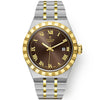 TUDOR Royal 28mm Two-Tone Brown Roman Dial Automatic Bracelet Watch - Berry's Jewellers