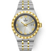 Royal 28mm Two-Tone Silver Roman Dial Automatic Bracelet Watch