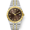 TUDOR Royal 38mm Two-Tone Brown Diamond Dial Automatic Bracelet Watch - Berry's Jewellers