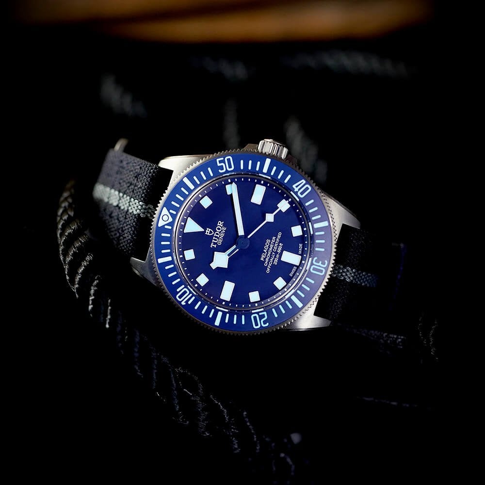 TUDOR x Marine Nationale Pelagos FXD 42mm Men's Automatic Watch - Berry's Jewellers