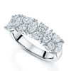 Berry's Platinum Round Brilliant Cut, Pear and Marquise Diamond Fancy Dress Ring - Berry's Jewellers