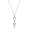 Berry's Nouveau Collection 18ct White Gold Full Diamond Pendant - Berry's Jewellers