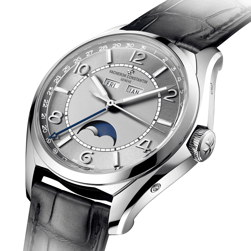 Vacheron Constantin Fiftysix Complete Calendar 40mm Automatic Strap Watch - Berry's Jewellers