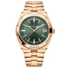 Vacheron Constantin Overseas 18ct Pink Gold Green Dial Automatic Men's Watch - Berry's Jewellers