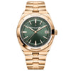 Overseas 18ct Pink Gold Green Dial Automatic Men's Watch