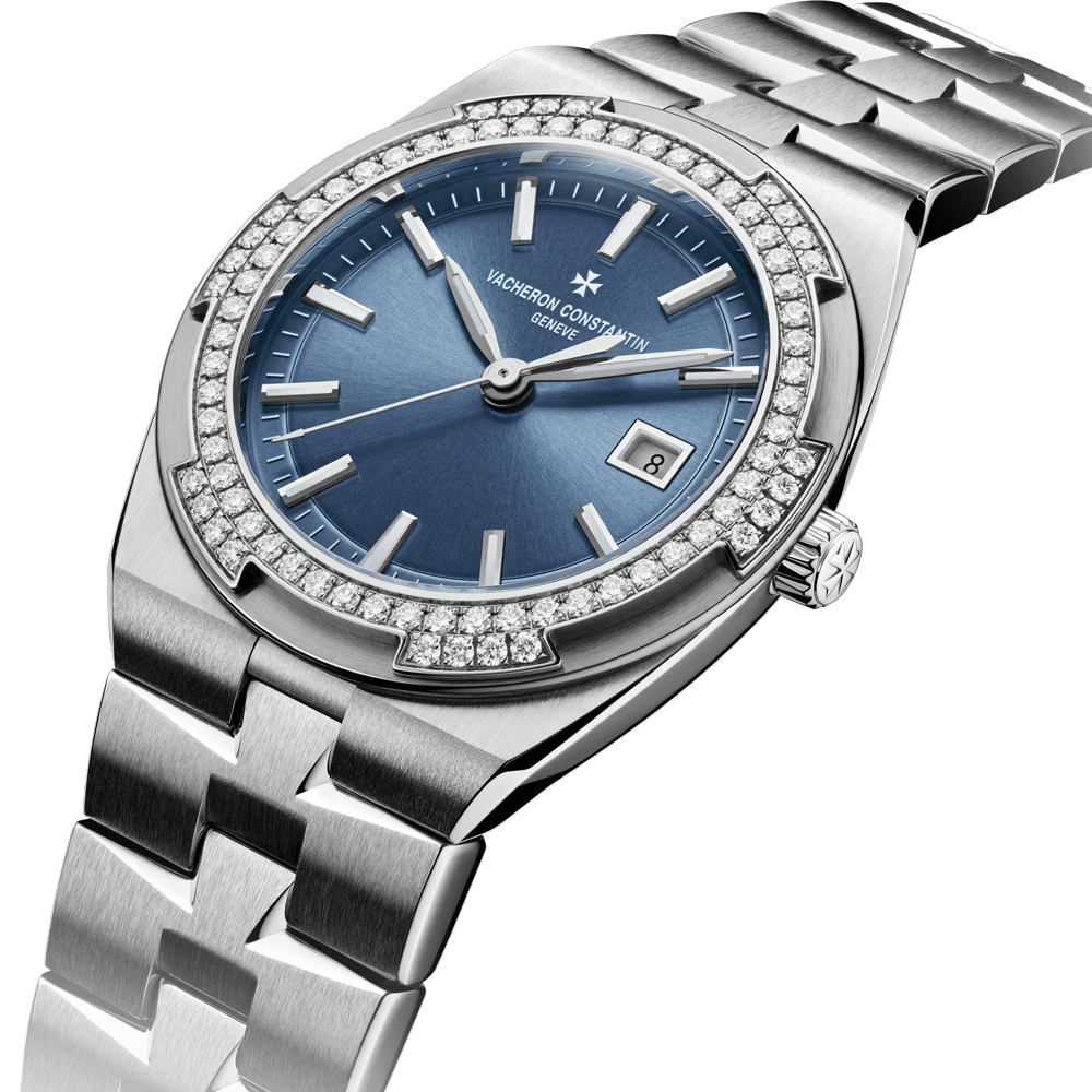 Vacheron Constantin Overseas 33mm Quartz Stainless Steel Ladies Watch - Berry's Jewellers