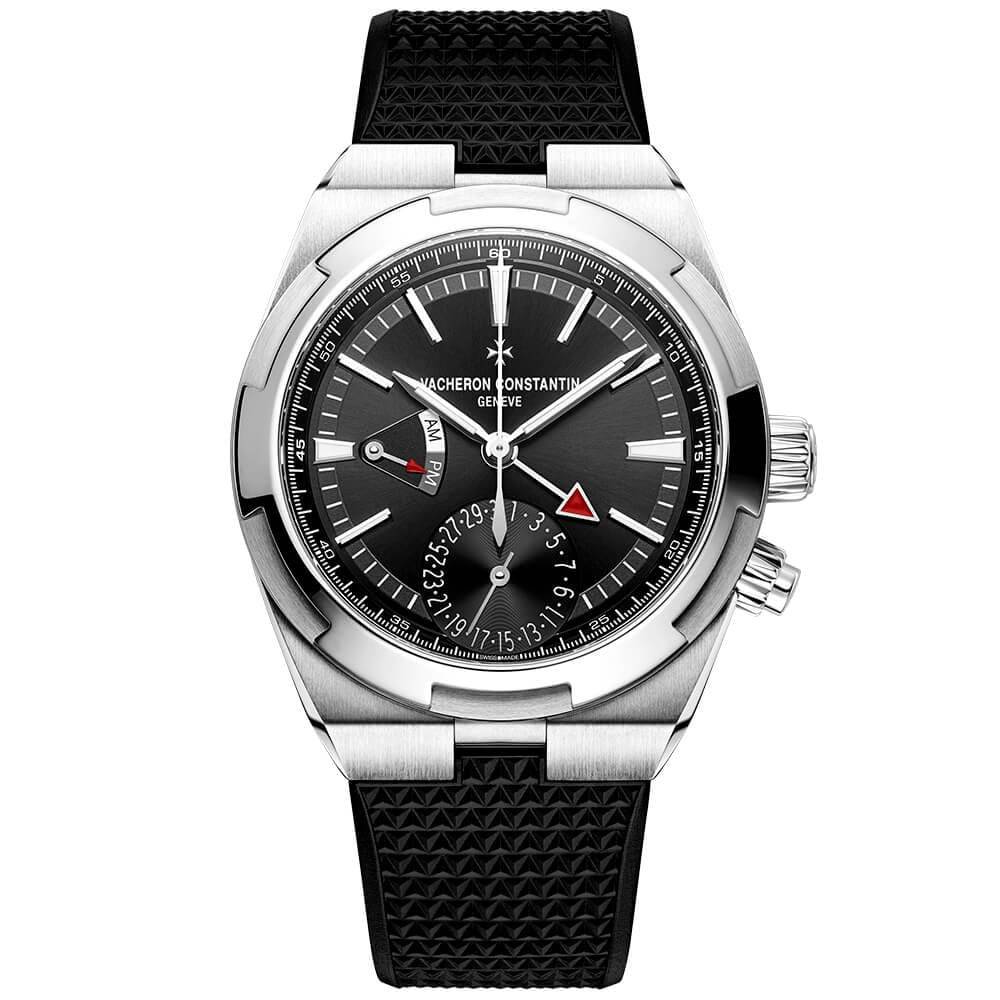 Vacheron Constantin Overseas Dual Time 41mm Black Dial Men's Automatic Watch - Berry's Jewellers