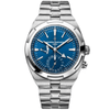 Vacheron Constantin Overseas Dual Time 41mm Blue Dial Men's Automatic Watch - Berry's Jewellers