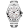 Overseas Dual Time 41mm Silver Dial Men's Automatic Watch