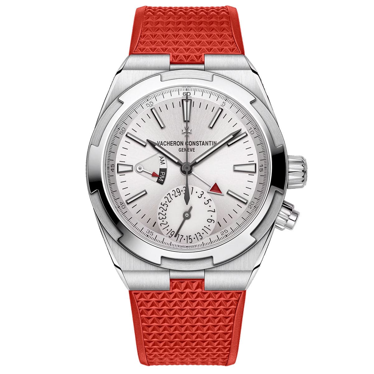 Overseas Dual Time 41mm Silver Dial Men's Automatic Watch