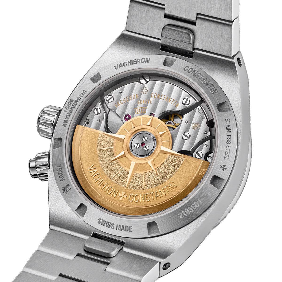 Overseas Dual Time 41mm Silver Dial Men's Automatic Watch