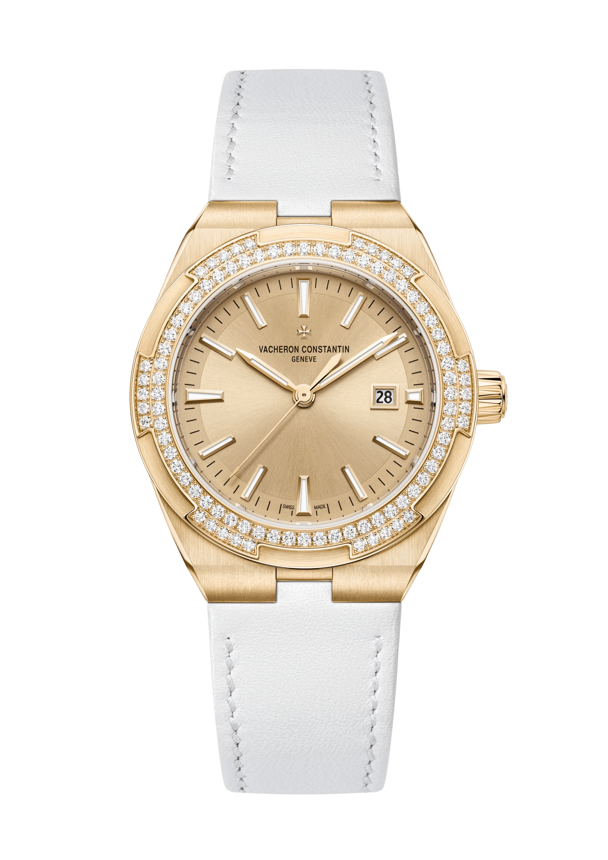 Vacheron Constantin Overseas Self-winding 35mm 18ct Pink Gold Bracelet Watch - Berry's Jewellers