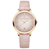 Vacheron Constantin Patrimony 36.5mm 18ct Pink Gold Diamond Bezel Strap Watch - Berry's Jewellers