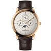 Patrimony Perpetual Calendar 18ct Pink Gold Strap Watch