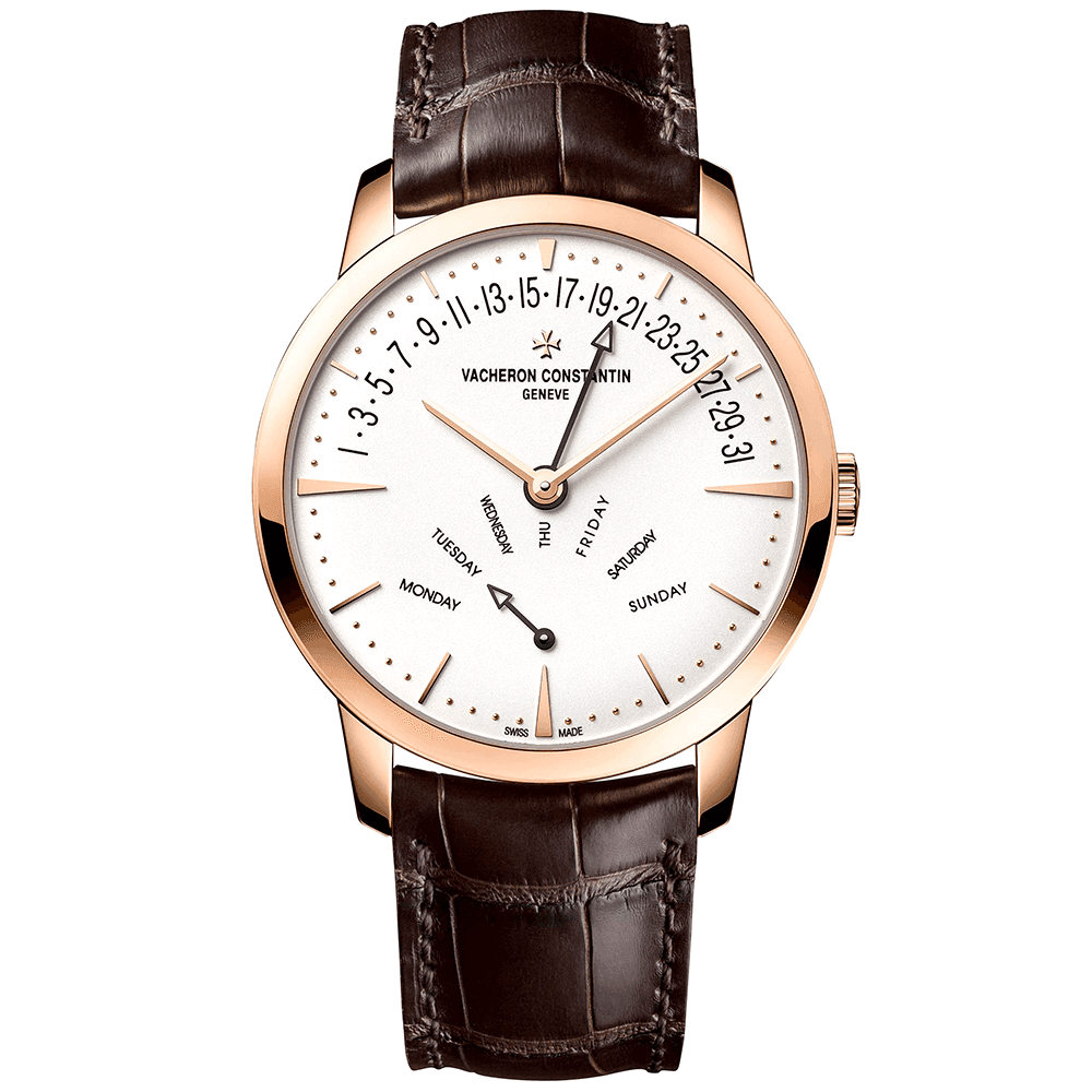 Patrimony Retrograde Day-Date 43mm 18ct Pink Gold Automatic Watch