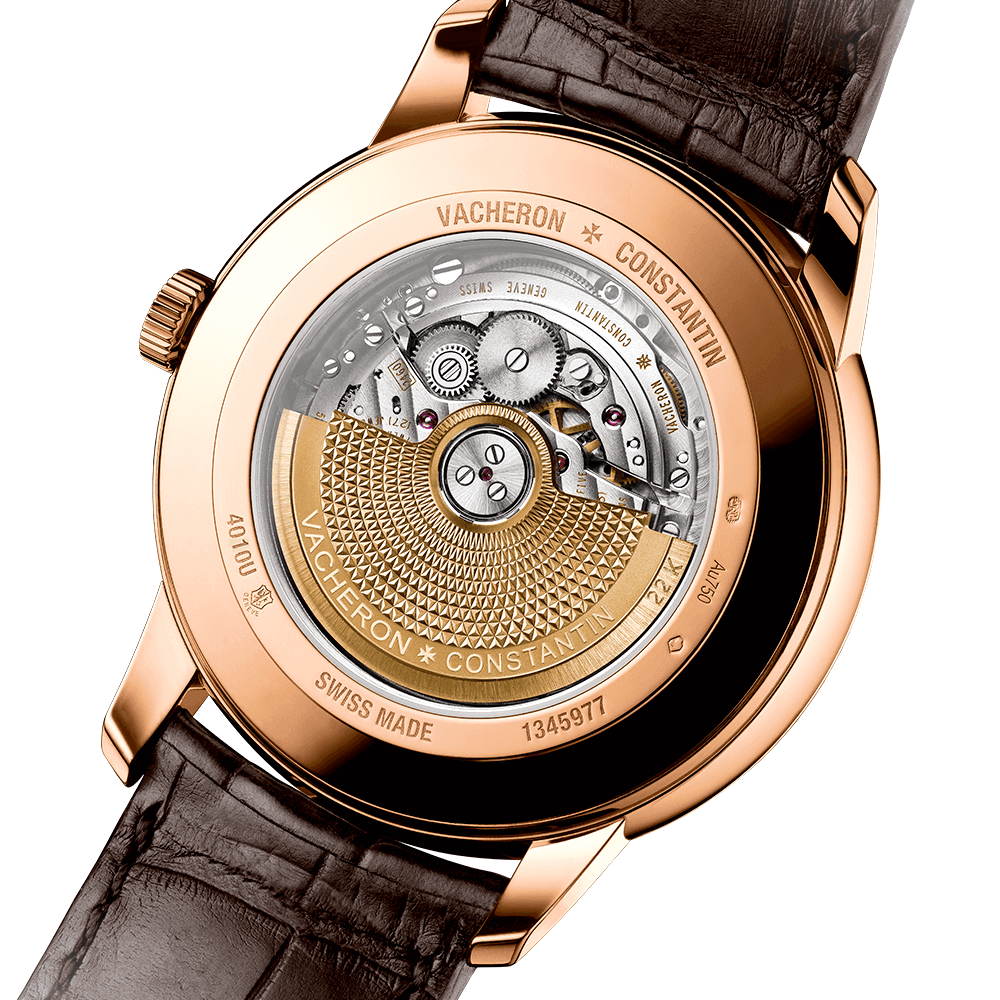 Vacheron Constantin Patrimony Retrograde Day-Date Moonphase 43mm 18ct Pink Gold Watch - Berry's Jewellers