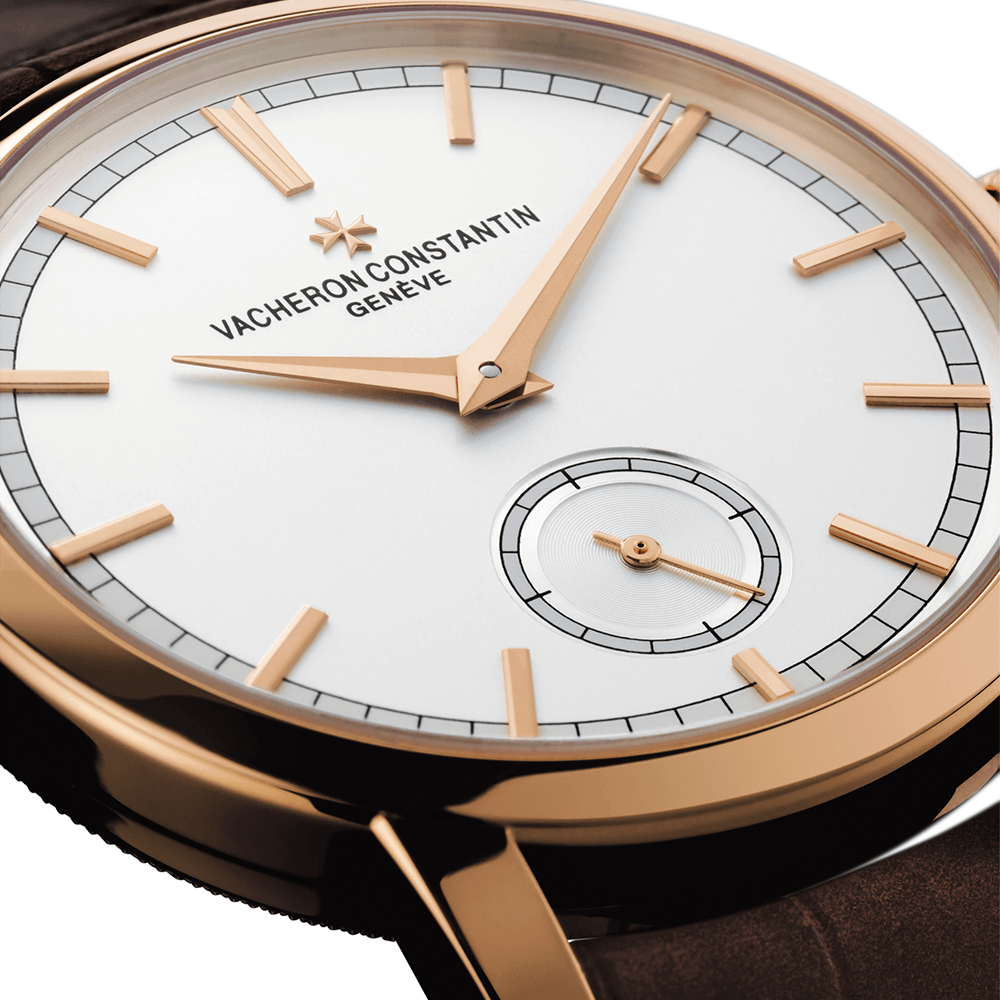 Vacheron Constantin Traditionnelle 38mm 18ct Pink Gold White Dial Manual-Wind Watch - Berry's Jewellers