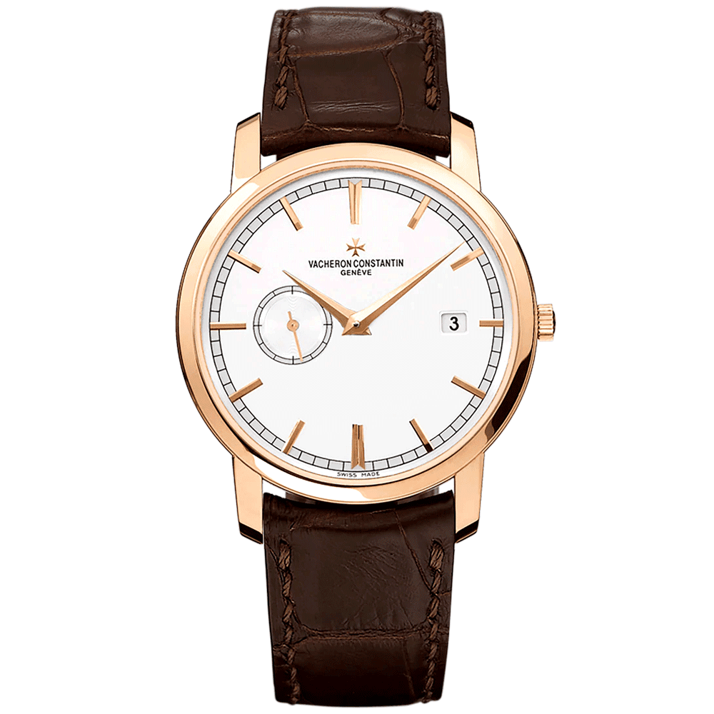 Vacheron Constantin Traditionnelle Self-Winding 18ct Pink Gold Men's Strap Watch - Berry's Jewellers