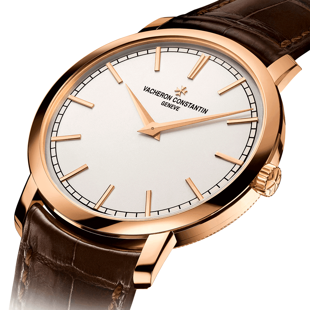 Vacheron Constantin Traditionnelle Ultra-Thin 41mm 18ct Pink Gold Men's Automatic Watch - Berry's Jewellers