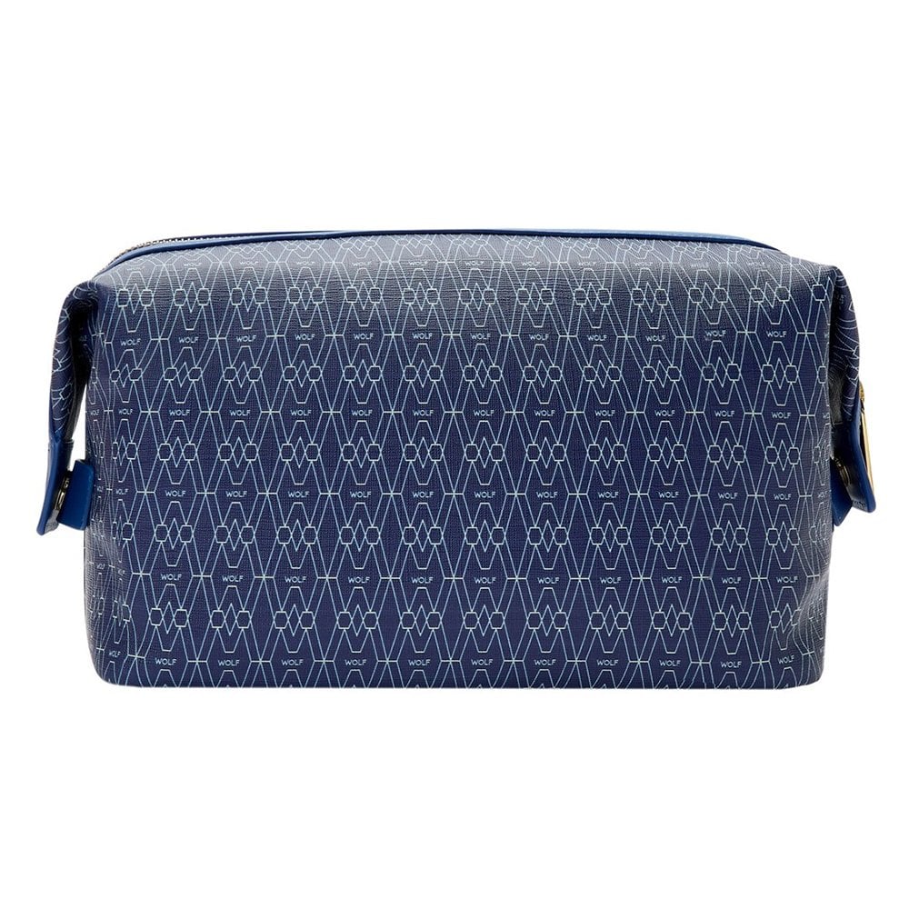 Signature Blue Recycled Washbag