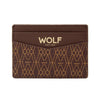 WOLF 1834 Signature Collection Brown Recycled Card Holder - Berry's Jewellers