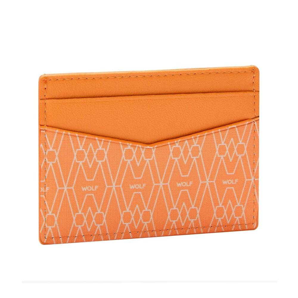 WOLF 1834 Signature Collection Orange Recycled Card Holder - Berry's Jewellers