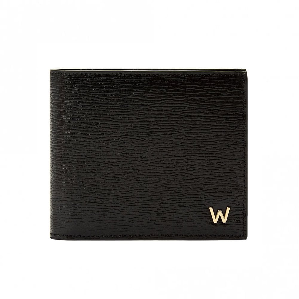 WOLF 1834 W Collection Billfold Black Leather Wallet - Berry's Jewellers