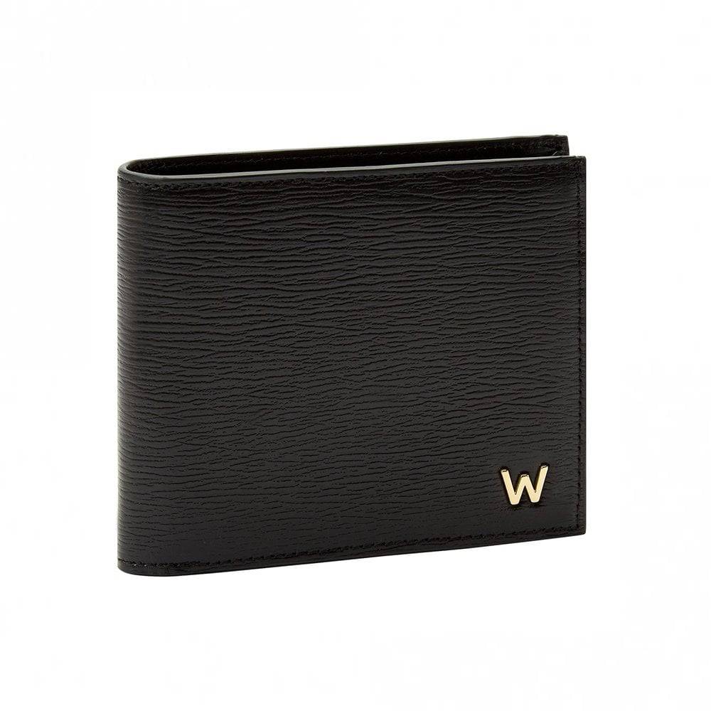 WOLF 1834 W Collection Billfold Black Leather Wallet - Berry's Jewellers