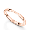 Berry's 18ct Rose Gold Twist Shaped Wedding Ring - Berry's Jewellers