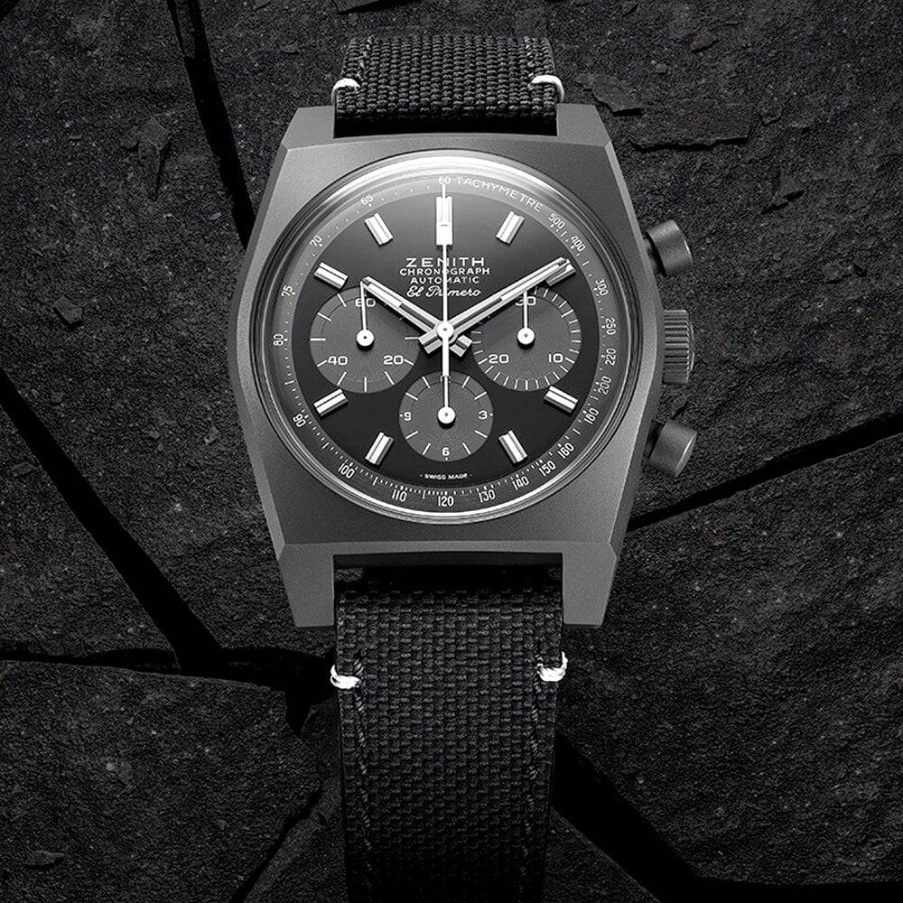 CHRONOMASTER Revival Shadow 37mm Black Titanium Automatic Watch