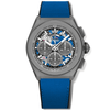 Zenith DEFY 21 Ultrablue 44mm Grey Titanium Skeleton Dial Men's Watch - Berry's Jewellers