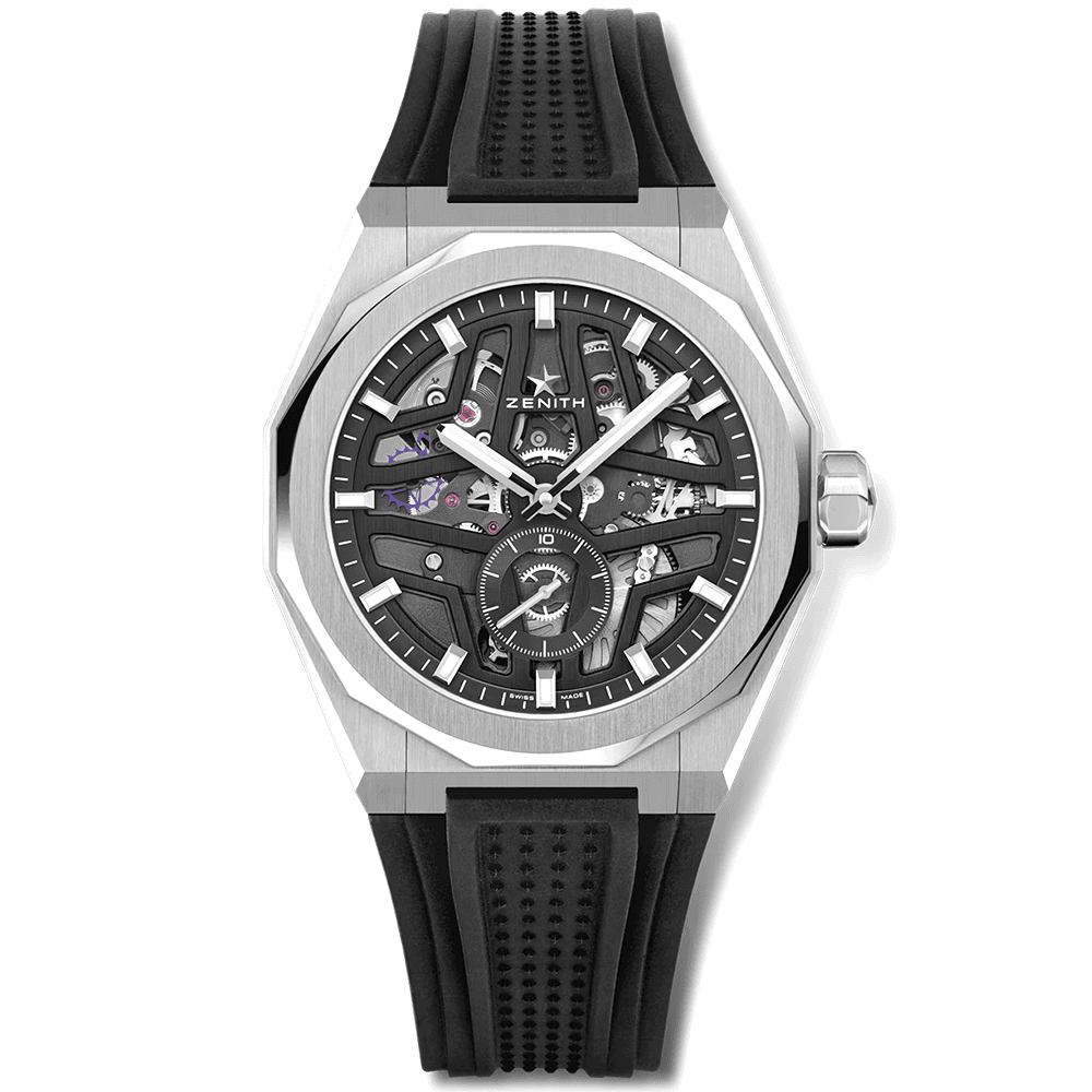 Zenith DEFY Skyline 41mm Black Skeleton Dial Men's Automatic Watch - Berry's Jewellers