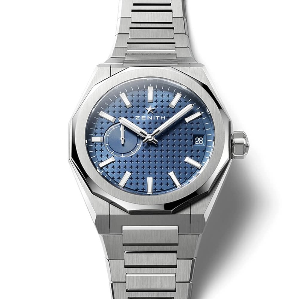 Zenith DEFY Skyline 41mm Blue Sunburst Dial Men's Automatic Watch - Berry's Jewellers