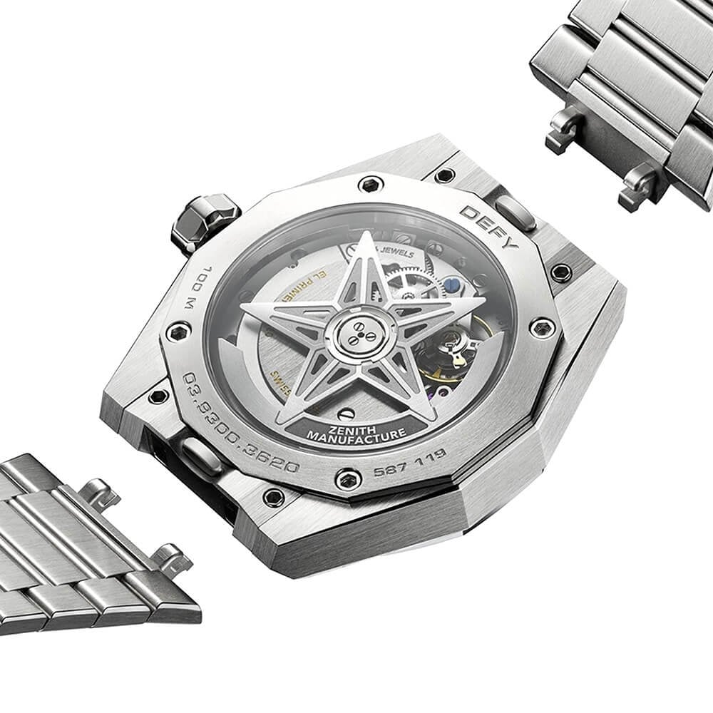 Zenith DEFY Skyline 41mm Silver Sunburst Dial Men's Automatic Watch - Berry's Jewellers