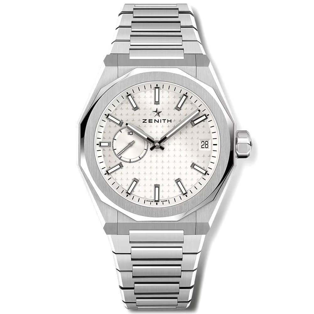 DEFY Skyline 41mm Silver Sunburst Dial Men's Automatic Watch