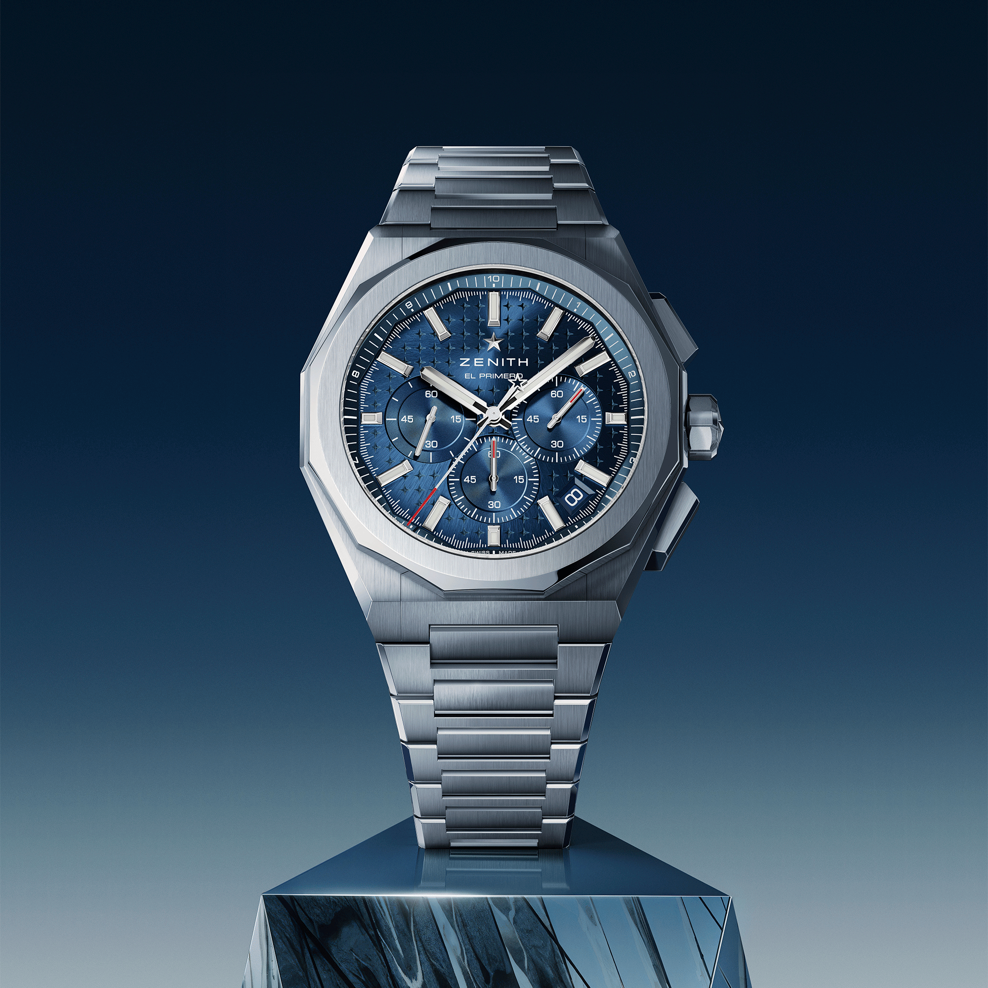 Zenith DEFY Skyline Chronograph 42mm Blue Dial Men's Automatic Watch - Berry's Jewellers