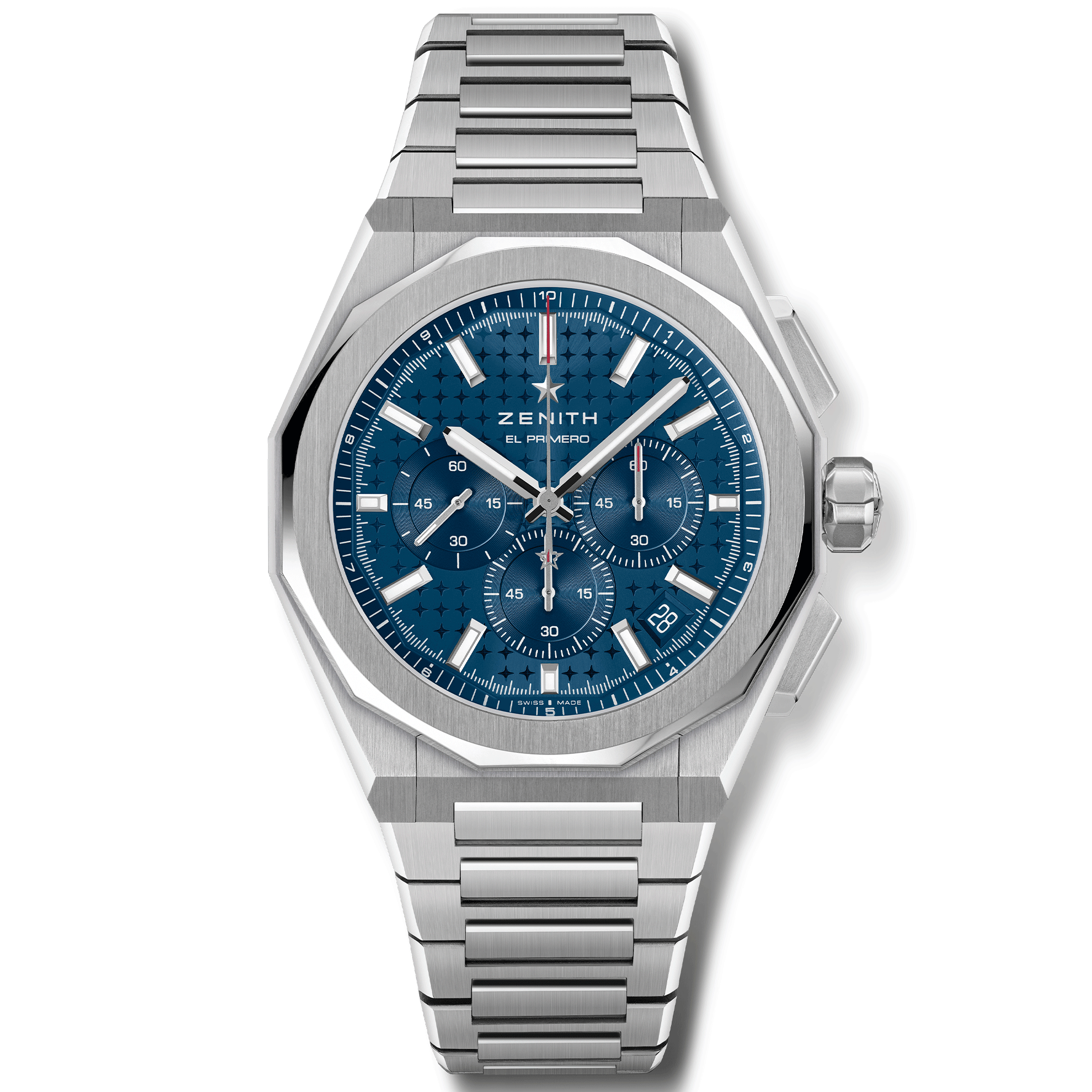 DEFY Skyline Chronograph 42mm Blue Dial Men's Automatic Watch