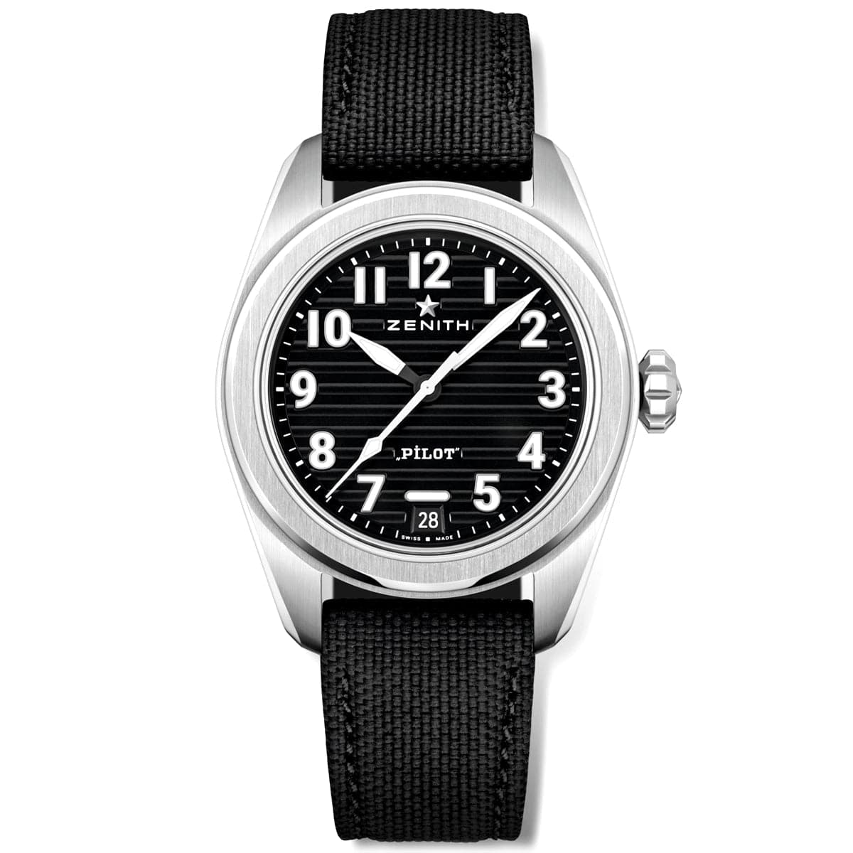 PILOT 40mm Black Dial Men's Automatic Watch