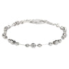 Berry's 18ct White Gold Diamond & Bar Link Bracelet - Berry's Jewellers