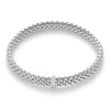 Vendome 18ct White Gold Bracelet With Diamond Set Rondel