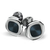 Nautilus 18ct White Gold & Blue Center Cufflinks