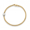 Eka 18ct Yellow Gold Slim Bracelet