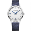 L.U.C XP Silver/Blue Dial Automatic Fabric Strap Men's Watch