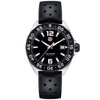 Formula One Quartz Steel Black Dial Men's Strap Watch